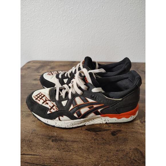 ASICS GEL-Lyte 5 Cream Black Orange Baltimore Orioles 2019 1193A157-100 Sz 9 - Picture 1 of 8